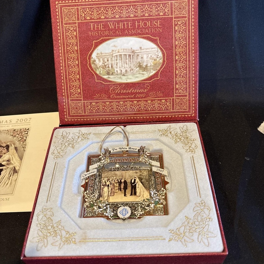 Official White House Historical Association Christmas Ornaments Grover Cleveland